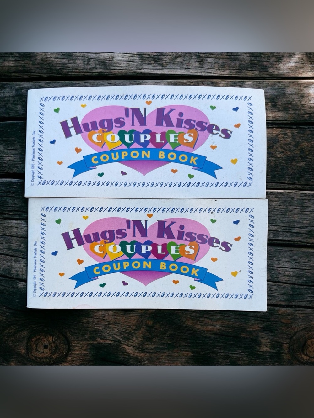 Hugs 'N Kisses" Couples Coupon Book